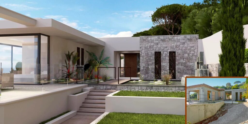 Modern villa project