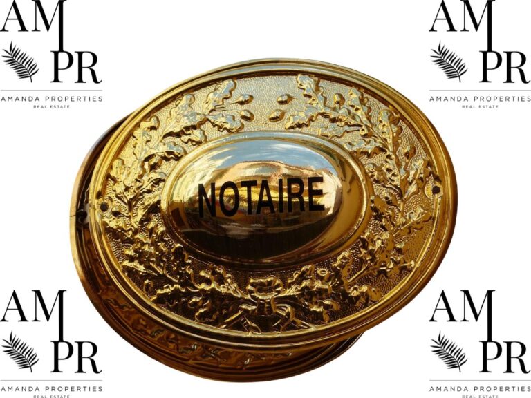 notary signature with Amanda Properties