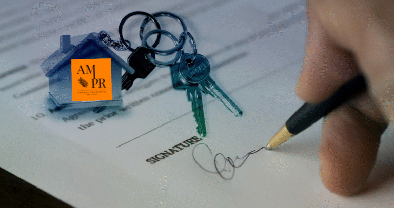 the final stage in buying a property: signing the deed of sale